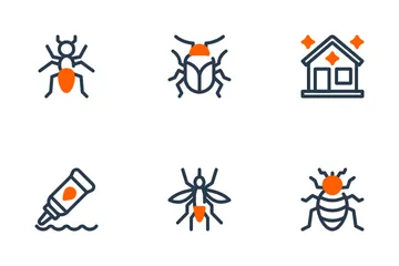 Control de insectos Icon Pack