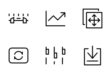 Control deslizante de rango: rehacer y otros Paquete de Iconos