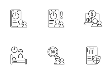 Control parental Paquete de Iconos