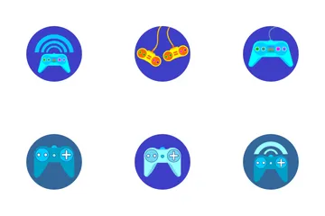 Controle de vídeo game Icon Pack