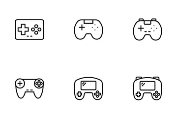 Controle de video game Icon Pack