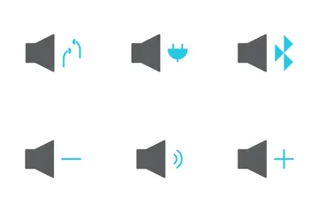  Controlli audio Icon Pack