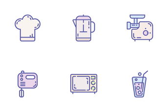 Cook & Kitchen Icon Pack