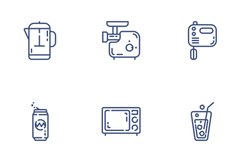Cook & Kitchen Icon Pack