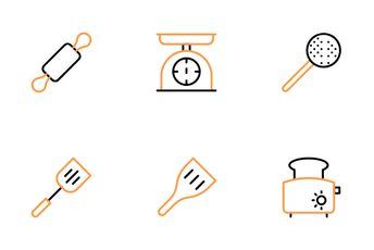 Cooking And Kitchen Icon Pack