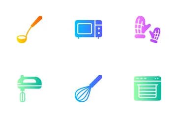 Cooking And Kitchen Icon Pack