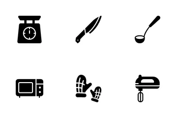 Cooking And Kitchen Icon Pack