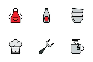 Cooking And Kitchen Icon Pack