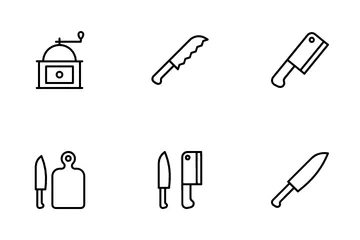 Cooking And Kitchen Icon Pack