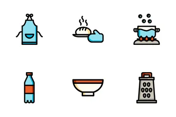 Cooking And Kitchen Icon Pack