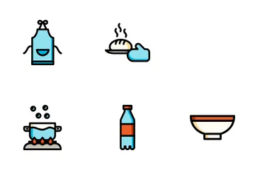 Cooking And Kitchen Icon Pack