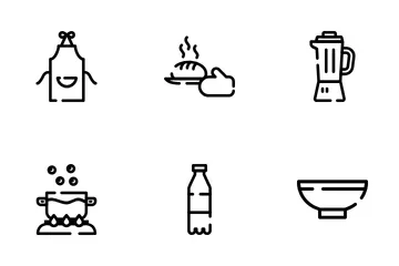 Cooking And Kitchen Icon Pack