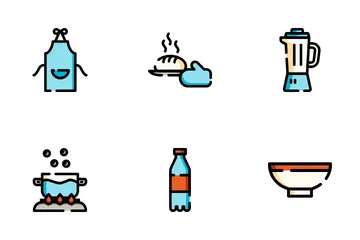 Cooking And Kitchen Icon Pack