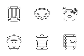 Cooking Appliances Icon Pack