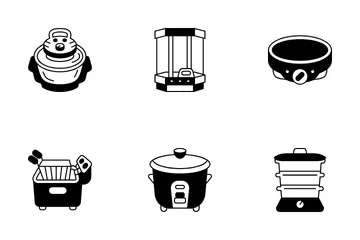 Cooking Appliances Icon Pack