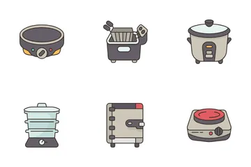 Cooking Appliances Icon Pack