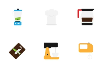 Cooking Equipment Icon Pack