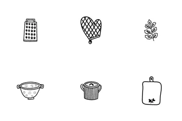 Cooking Equipments Icon Pack