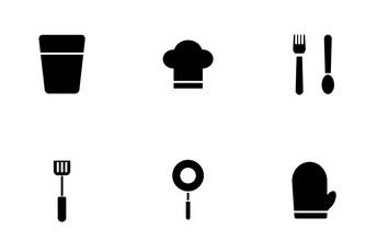 Cooking (Glyph) Icon Pack