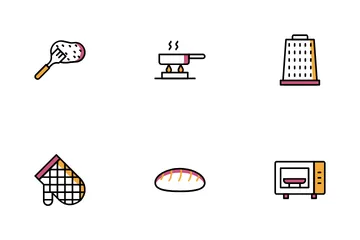 Cooking Instructions Icon Pack