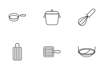 Cooking Kitchenware Icon Pack