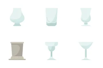 Copas de cóctel Paquete de Iconos