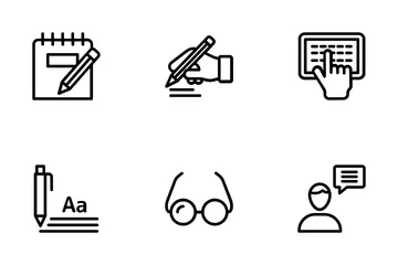 Copy Writing Icon Pack