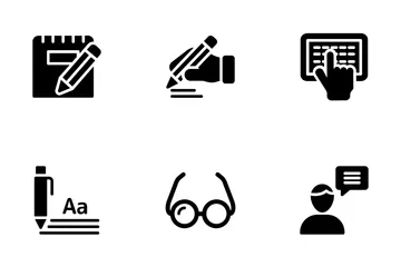 Copy Writing Icon Pack