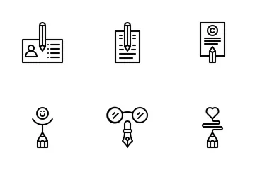 Copy Writing Icon Pack