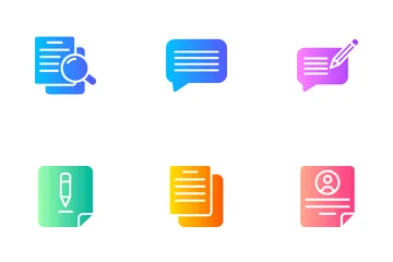 Copy Writing Icon Pack