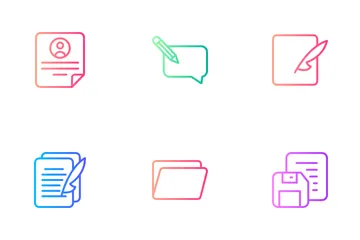 Copy Writing Icon Pack