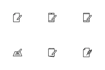 Copy Writing Icon Pack