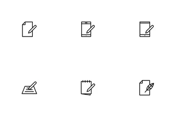 Copy Writing Icon Pack