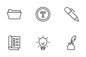 Copy Writing Vol 1 Icon Pack