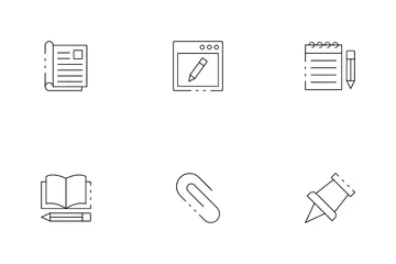 Copy Writing Vol 1 Icon Pack