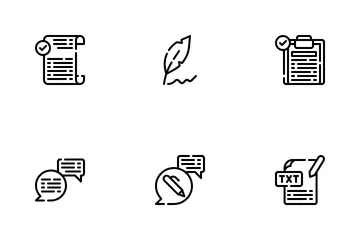 Copywriting Icon Pack