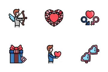 Corazón Paquete de Iconos