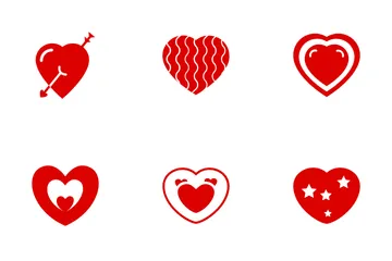 Corazones Paquete de Iconos