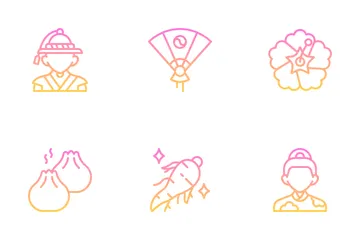 Corea del Sur Paquete de Iconos
