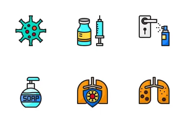 Corona Virus Icon Pack