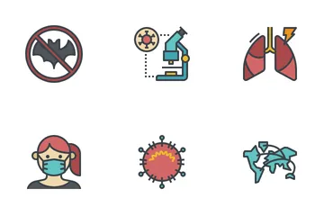 Corona Virus Icon Pack