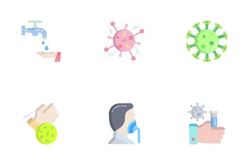 Corona Virus Icon Pack