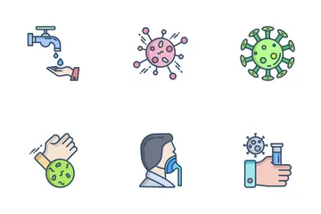 Corona Virus Icon Pack
