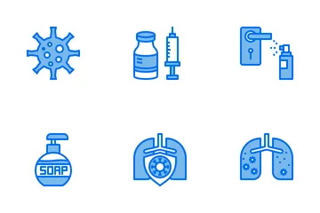 Corona Virus Icon Pack