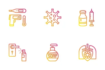 Corona Virus Icon Pack