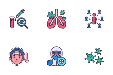 Coronavirus (COVID-19) Icon Pack