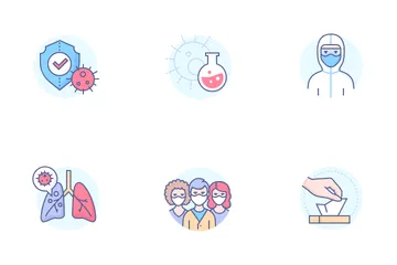 Coronavirus Disease Icon Pack