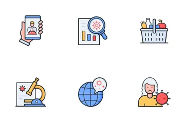Coronavirus Disease Vol 3 Icon Pack