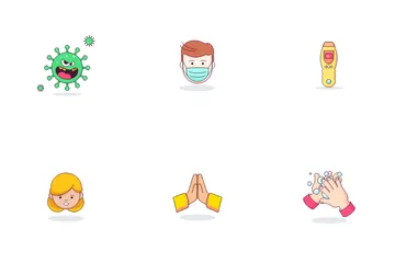 Coronavirus Icon Pack