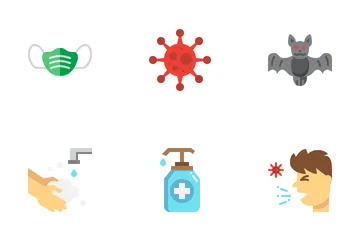 Coronavirus Icon Pack